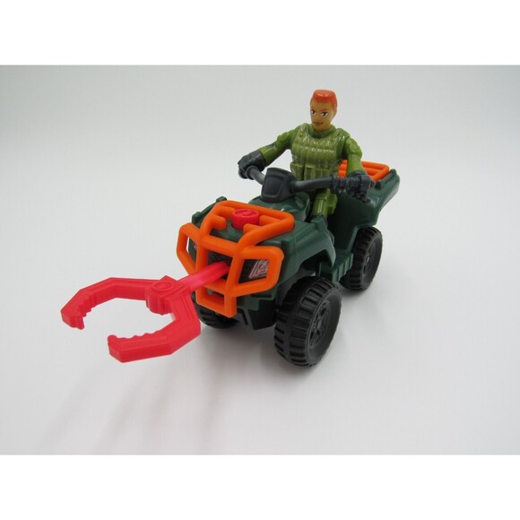 Imaginext Jurassic World ATV & Technician Fisher Price Kidcore Replacement - Picture 2 of 13